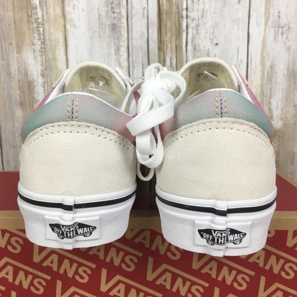 🍭Vans Old Skool Aura Shift Multi True White WMNS - Picture 9 of 12